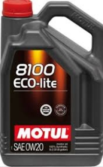 Motul 8100 Eco-Lite 0w-20 5 L